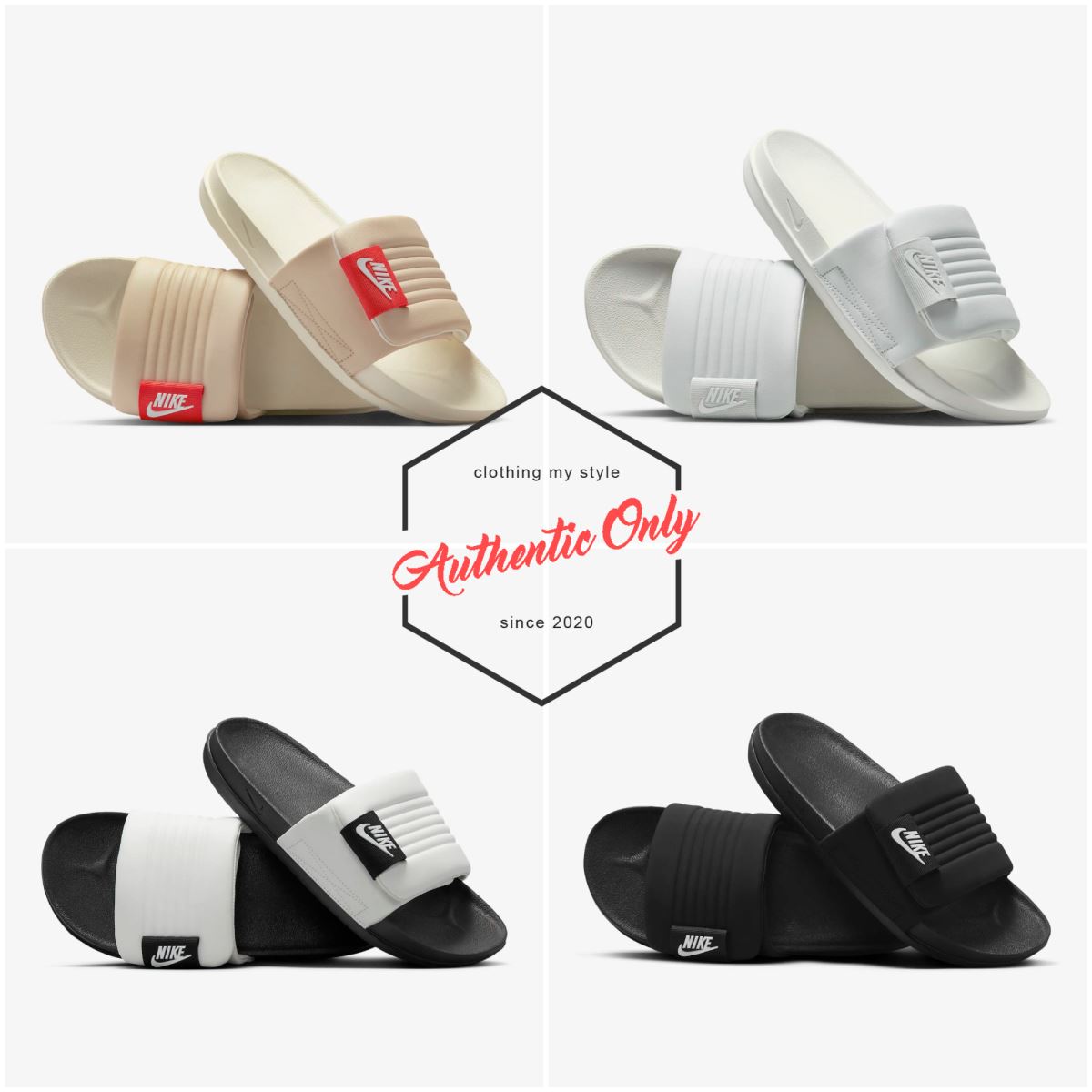 [Authentic Only]  Dép Nike Offcourt Adjust Chính Hãng - DV1033-100,DQ9624-001