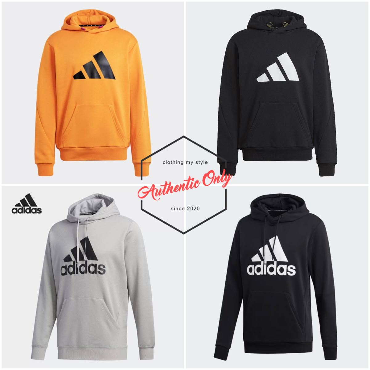 [Authentic Only] Áo Hoodie Adidas Nam Chính Hãng - H46512, DQ1461