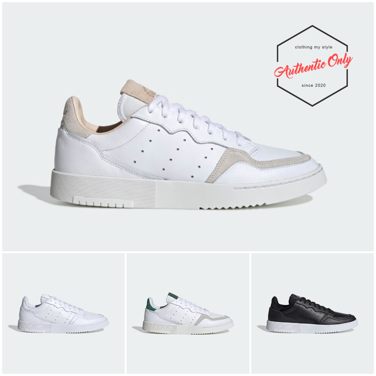 [Authentic Only] GIày Adidas Supercourt x Black Pink Chính Hãng - EE6034, EE6037