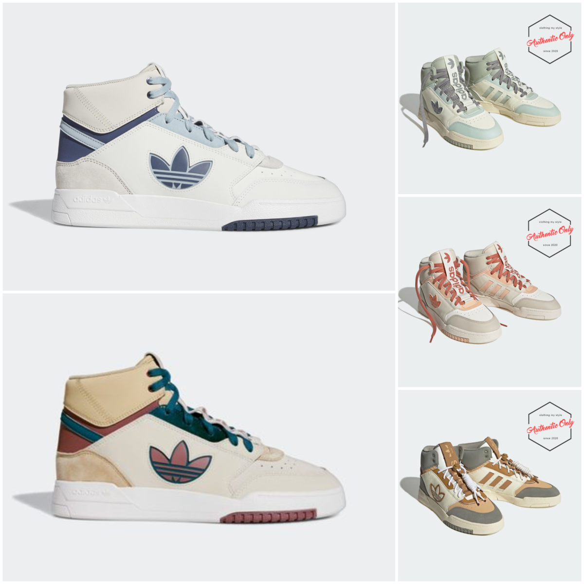 [Authentic Only] Giày Adidas Drop Step XL 'White Collegiate Blue' Chính Hãng - GV9325, HQ6948