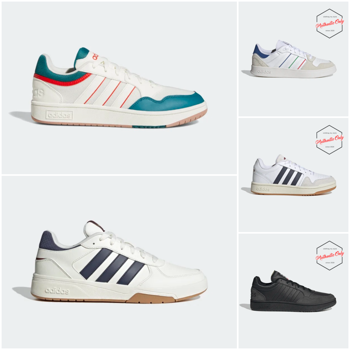 [Authentic Only] Giày Adidas HOOPS 3.0 Chính Hãng - GZ3805, HQ1764, FY9650